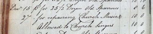 Barton Churchwardens Accounts 1834